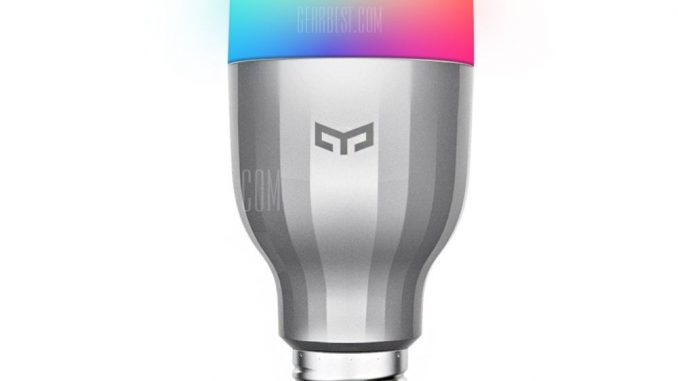 Xiaomi Yeelight AC220V RGBW E27 Smart LED Bulb
