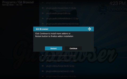 Screen Shot 2018 02 23 at 4.23.32 PM 1 - Adult Swim for Kodi: Download and Install Adult Swim with Git Browser