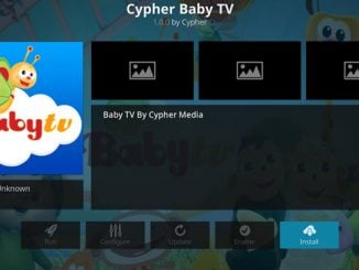 Baby TV Addon Guide