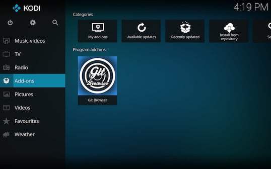 Screen Shot 2018 02 23 at 4.19.56 PM - Adult Swim for Kodi: Download and Install Adult Swim with Git Browser