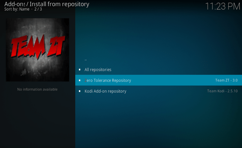 zero tolerance repository
