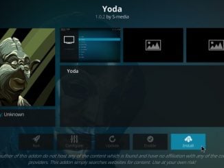 How to Install Yoda Kodi Addon on Kodi 17.6 Krypton