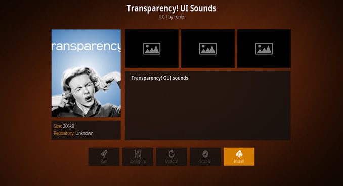 Transparency! UI Sounds Addon Guide