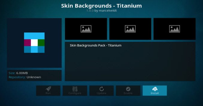Skin Backgrounds - Titanium Addon Guide