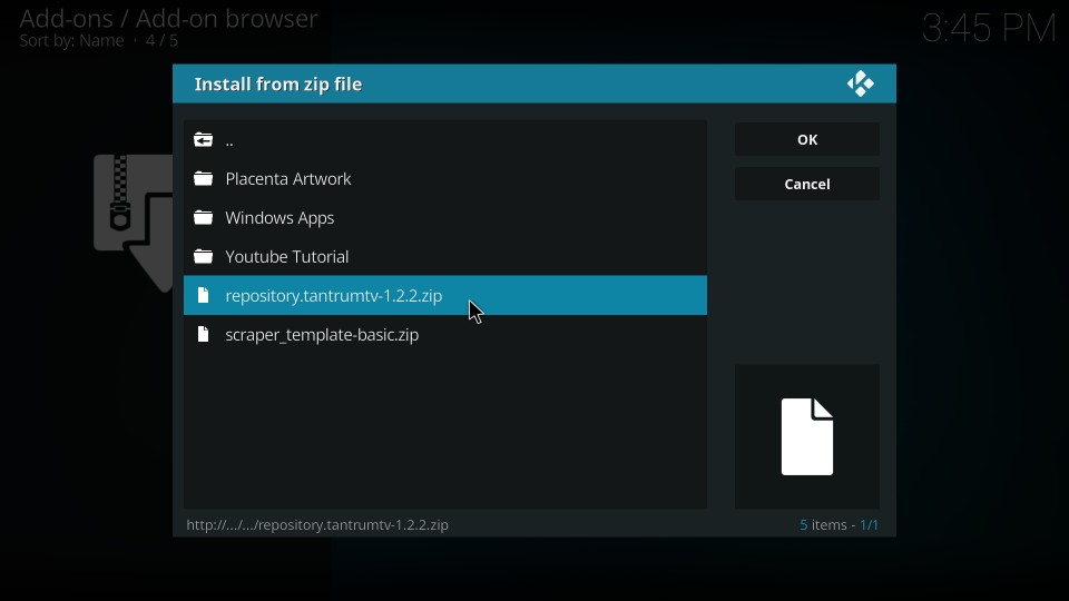 Trepidation kodi addon installation 