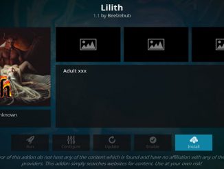 Lilith Addon Guide - Kodi Reviews