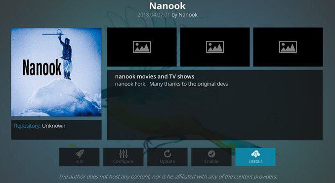 Nanook Addon Guide - Kodi Reviews