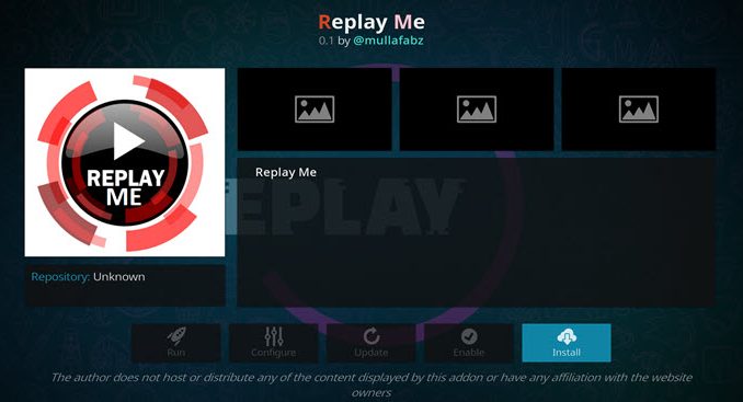 Replay Me Addon Guide - Kodi Reviews