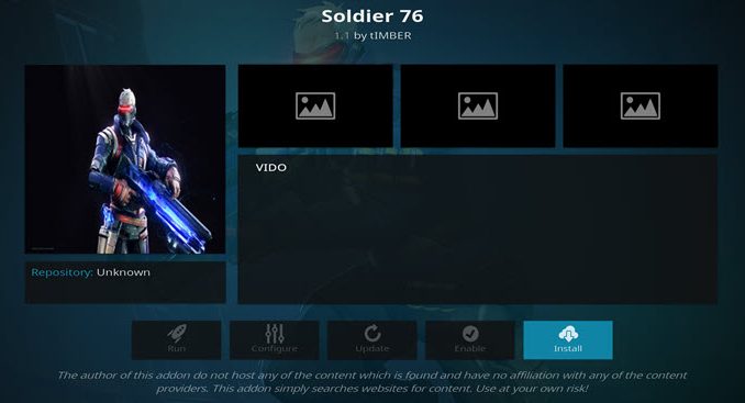 Soldier 76 Addon Guide - Kodi Reviews