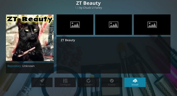 ZT Beauty Addon Guide - Kodi Reviews