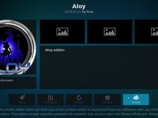 Aloy Addon Guide - Kodi Reviews