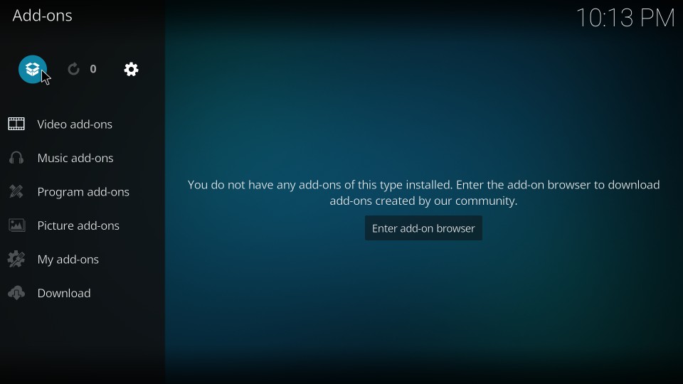 kodi addon installer