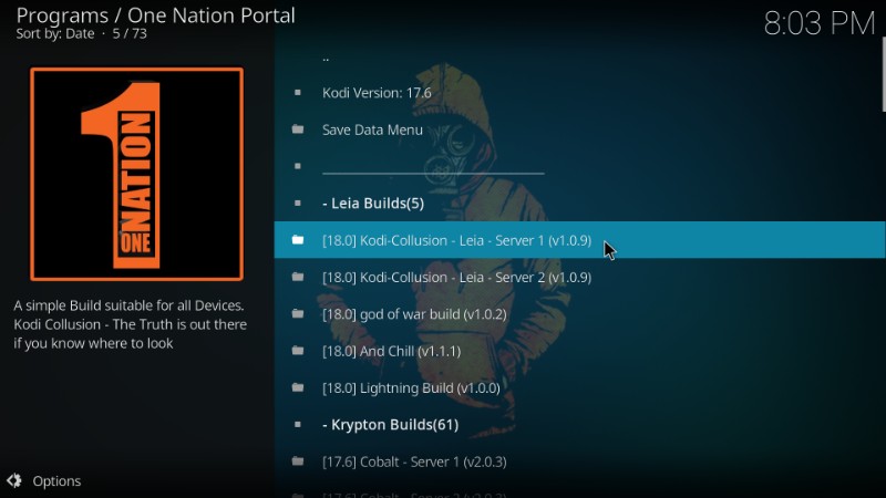 how to install kodi collusion on kodi 18 leia