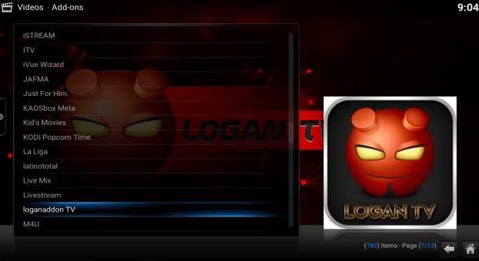 Logan TV Addon Guide - Kodi Reviews