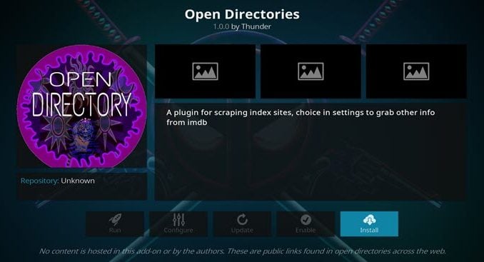 Open Directories Addon Guide - Kodi Reviews