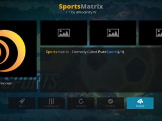 SportsMatrix Addon Guide - Kodi Reviews