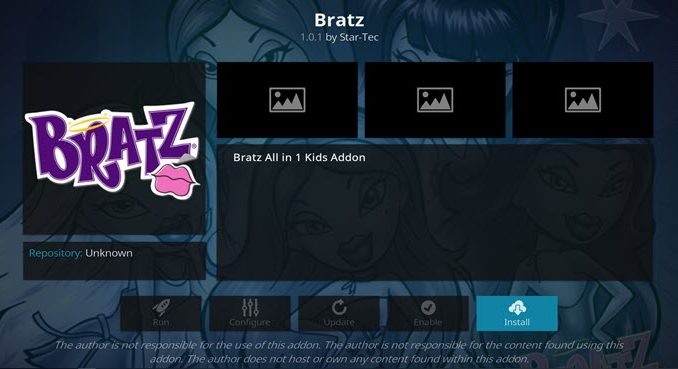 Bratz Addon Guide - Kodi Reviews