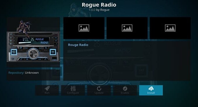 Rogue Radio Addon Guide - Kodi Reviews