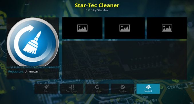 Star Tec Cleaner Addon Guide