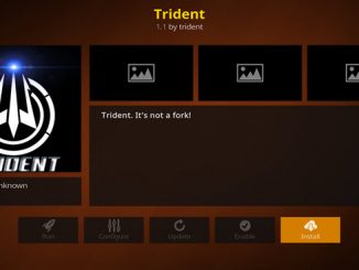 Trident Addon Guide - Kodi Reviews