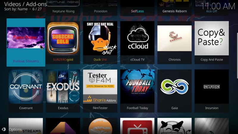 how to use furious streams kodi addon