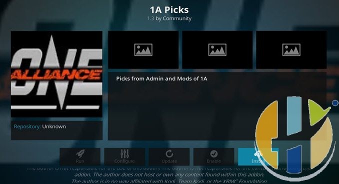 1A Picks Addon Guide - Kodi Reviews