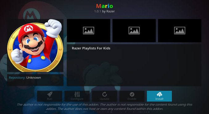 Mario Addon Guide - Kodi Reviews