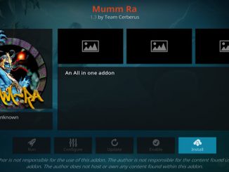 Mumm Ra Addon Guide - Kodi Reviews