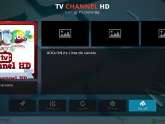 TV Channel HD Addon Guide