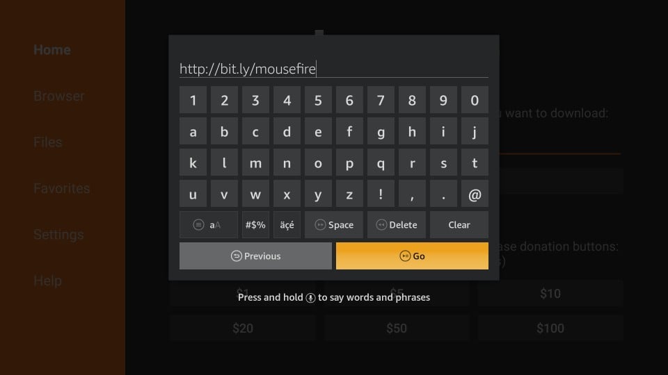 mouse toggle for fire tv apk