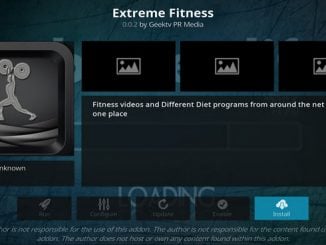 Extreme Fitness Addon Guide - Kodi Reviews
