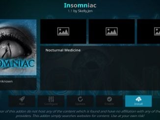 Insomniac Addon Guide - Kodi Reviews