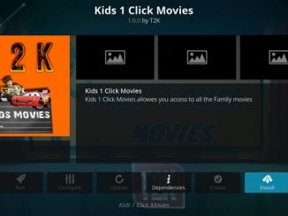 Kids1 Click Movies Add-on Guide