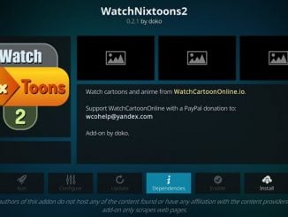 Watch NixToons 2 Addon Guide