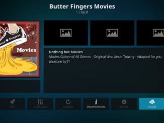 Butter Fingers Movies Addon Guide