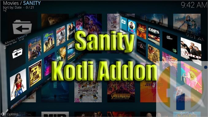 Sanity KODI Addon