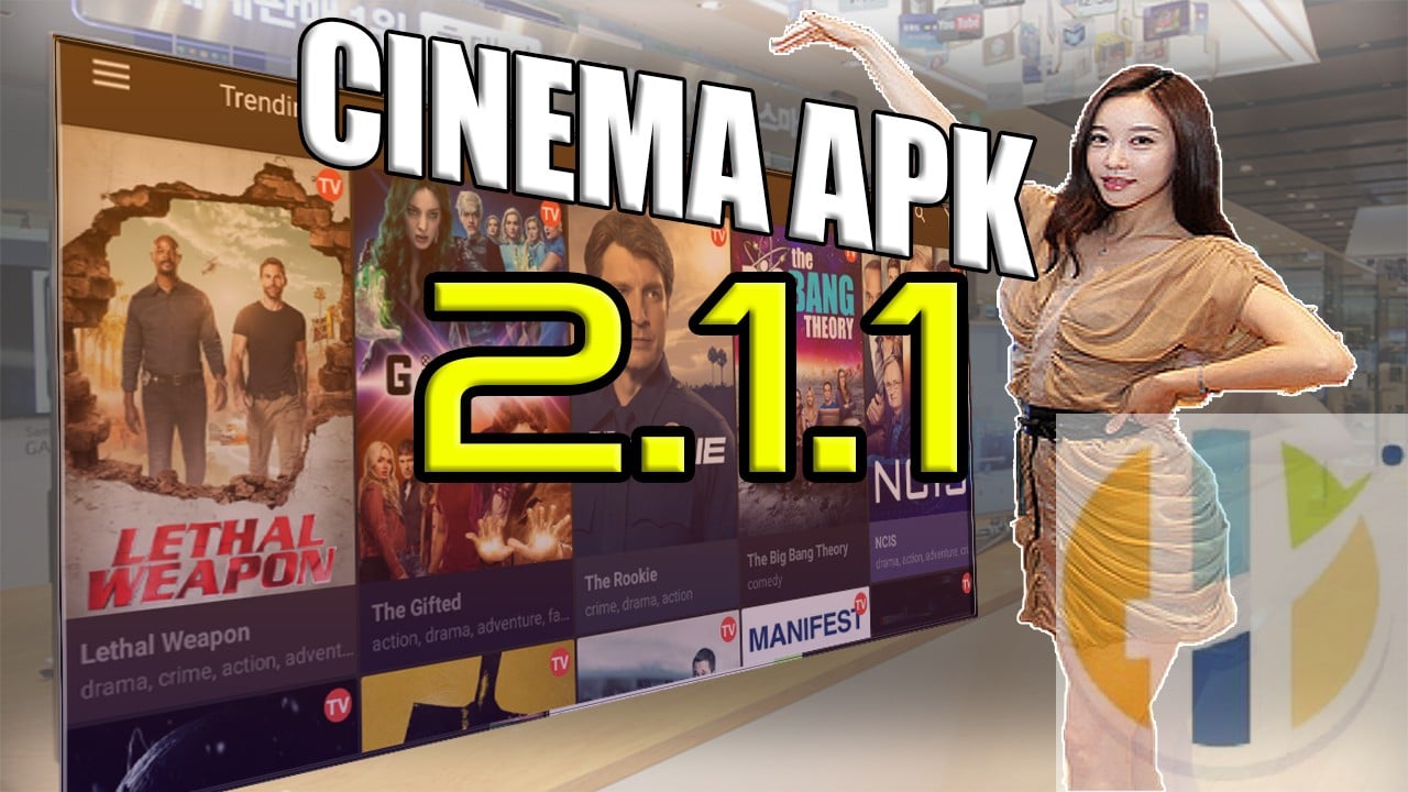 Cinema APK v2.1.1 Movies TV Shows works for Android