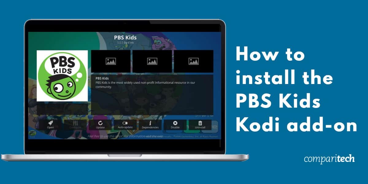 How to install the PBS Kids Kodi add-on
