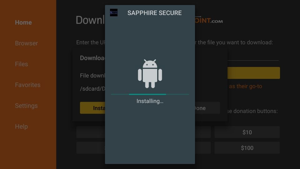 sapphire secure iptv