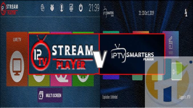 IPTV SMARTERS and IPTV Stream Player