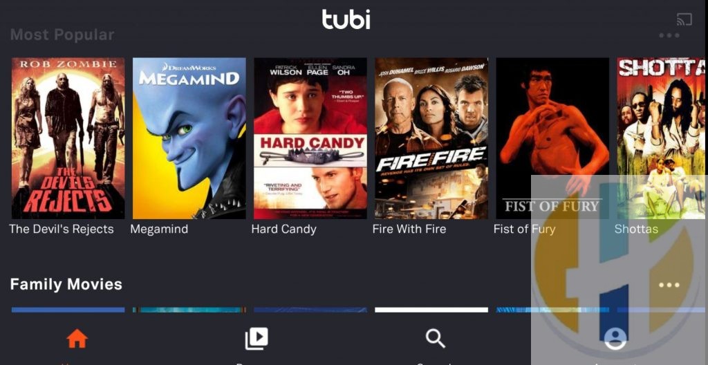 Tubi TV working with IPVANISH in Europe