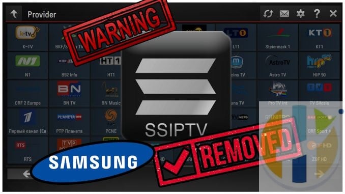 Warning Samsung Removes SS-IPTV - DO NOT REST The TV ssiptv