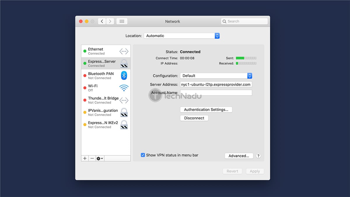 how to set up a vpn on a mac