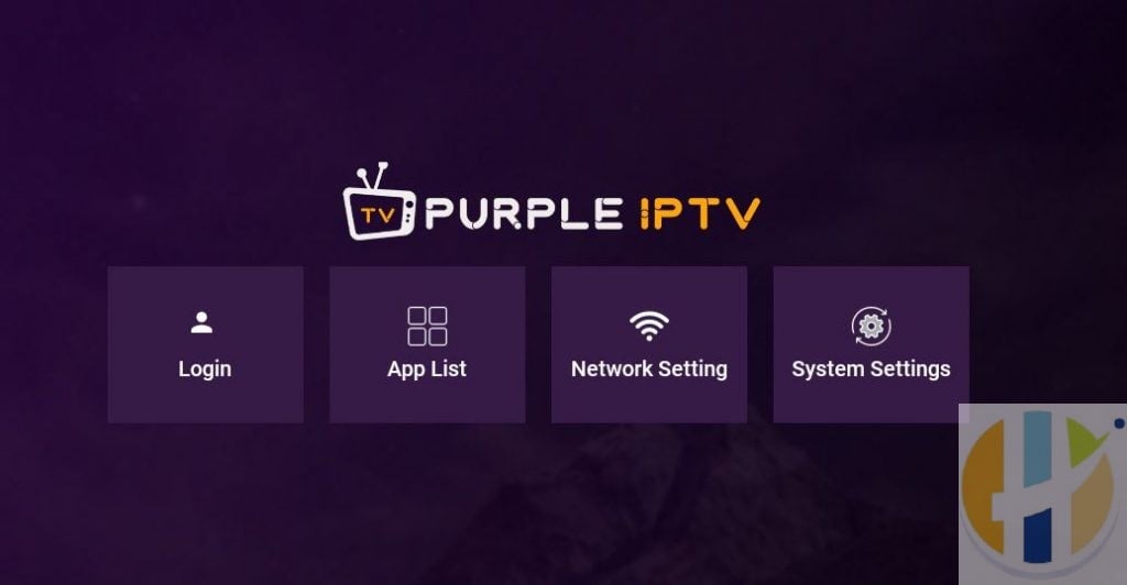 Purple IPTV Player Login