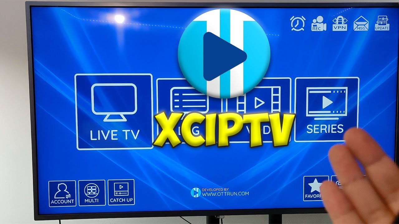 XCIPTV IPTV Player for Firestick and Android devices