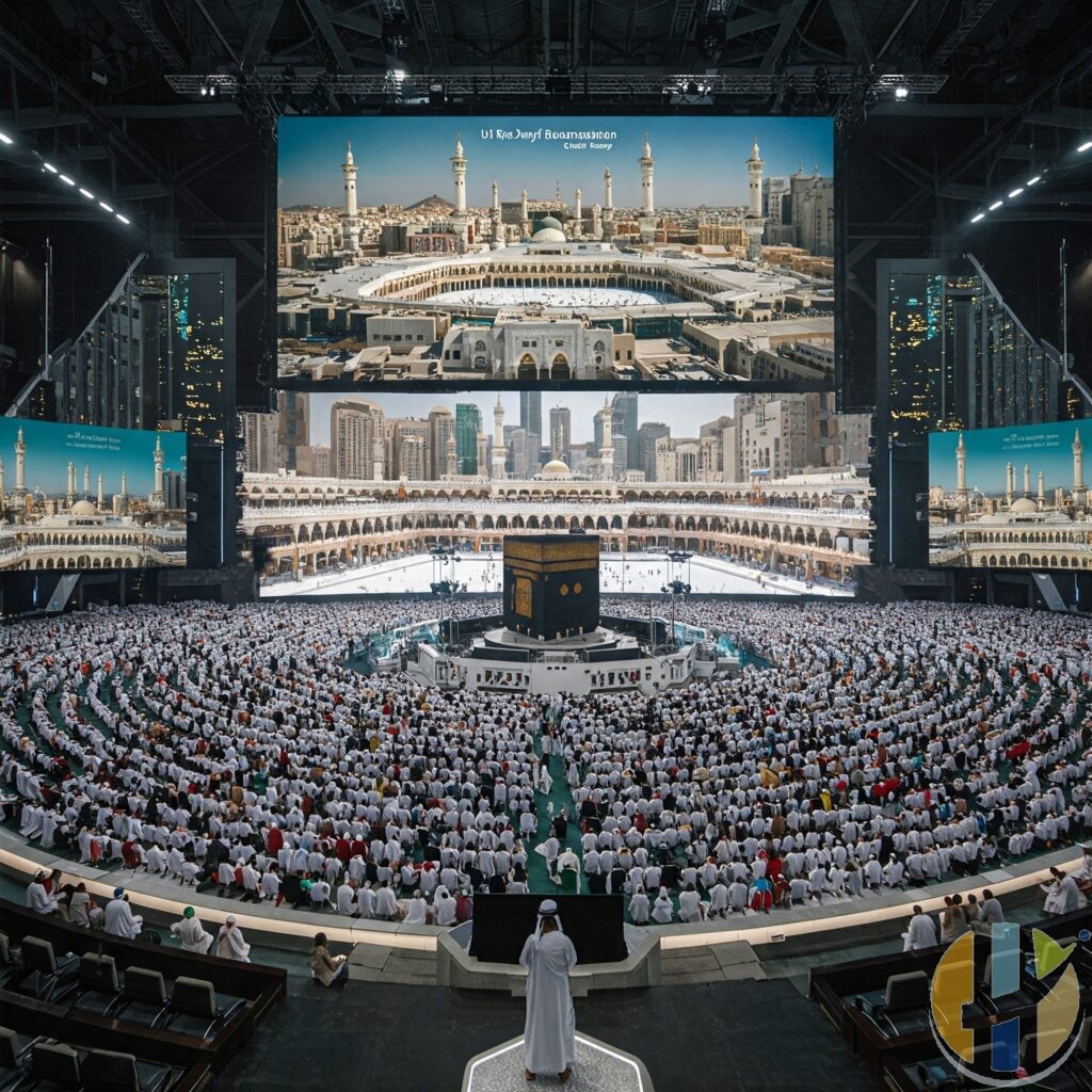 Ramadan time around the TV in Saudi