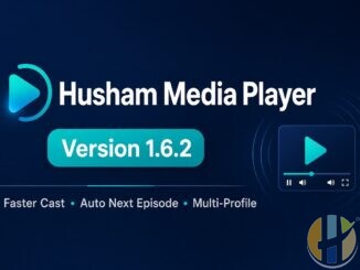 Husham Media Player APK 1.6.2 – Faster Cast, Auto Next Episode & Multi-Profile
