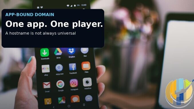 Real smartphone in hand showing installed apps, illustrating why one player may work while another fails.