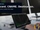 Real developer workstation photograph used to explain DNS pointing and destination records.