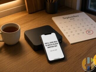 BBC iPlayer warning Sept 30 2026 on Android TV box calendar